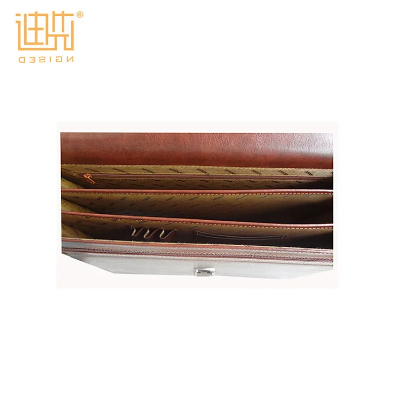 Wholesale men business briefcase PU leather for lawyer