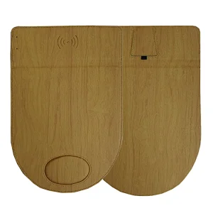 OEM new universal custom pu mouse  pad wireless charger fast for Apple