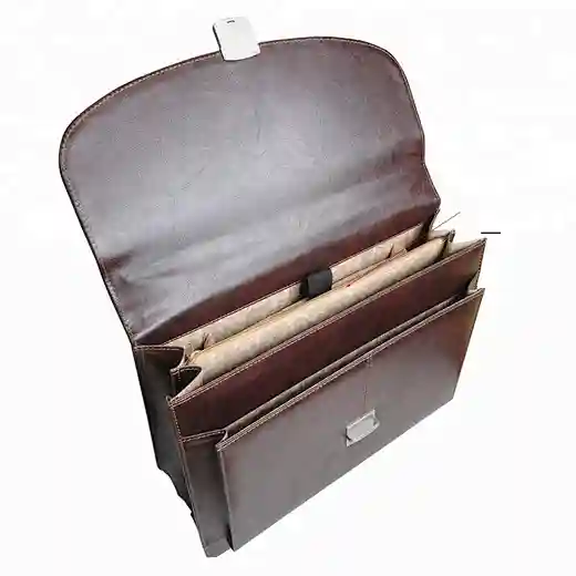 leather men bag briefcase
