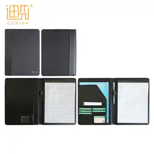 executive pu leather portfolio