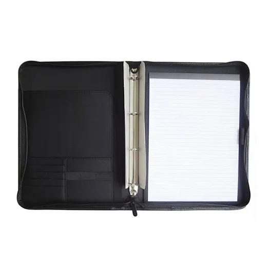 a4 leather ring binder portfolio