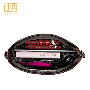 New fashionabler elegant splice crossbody good leather name brand purse hand bag