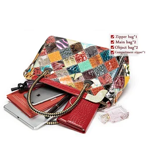 fashion vintage Designer ladies bags genuine leather women's handbags for women shoulder bag
