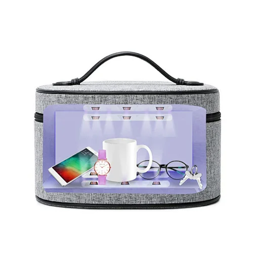 high quality household portable multifunction 3 minutes uvc baby bottle disinfection travel bag