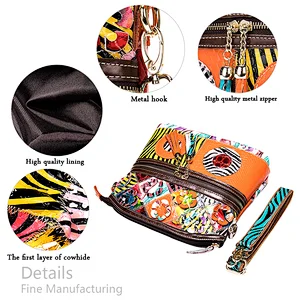 hot sale famous brand stitching hit color ladies cross-body sling hot style designer handbag for women