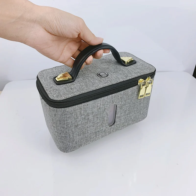 Convenient multifunction portable cleaner 6 usb underwear uvc package sterilization bag with strap