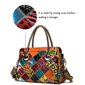 fashion vintage Designer ladies bags genuine leather women's handbags for women shoulder bag