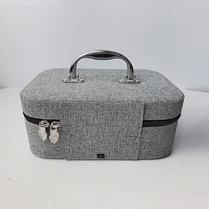 New arrivals 3 minutes zipper uvc sterilizer box multifunction baby bottle sterilization uv bag with handle