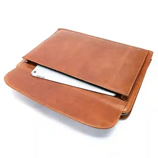 carpeta compendio de cuero
