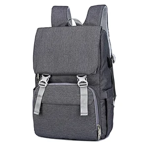 Hot Sell Water Proof Multifunctional Mom Baby Diaper Bags Large Capacity Mommy Backpacks