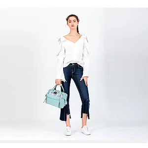 Multifunctional Custom Waterproof Travel Mom Back Pack Nappy Changing Bag Fashion Mummy Diaper Backpack Baby Diaper Bag