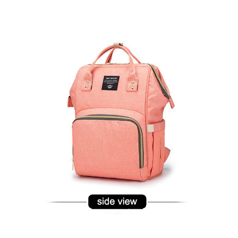 Baby Care Large Diaper Backpack Bag with Insulated Pockets Custom Baby Diaper Bag Backpack Baby
