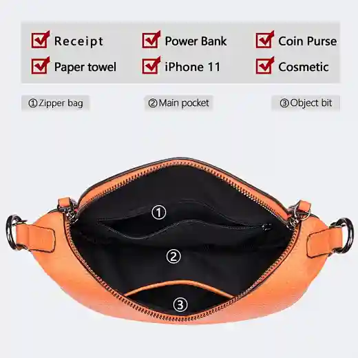 stitching messenger bag