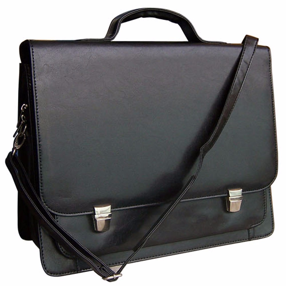 unique leather briefcase