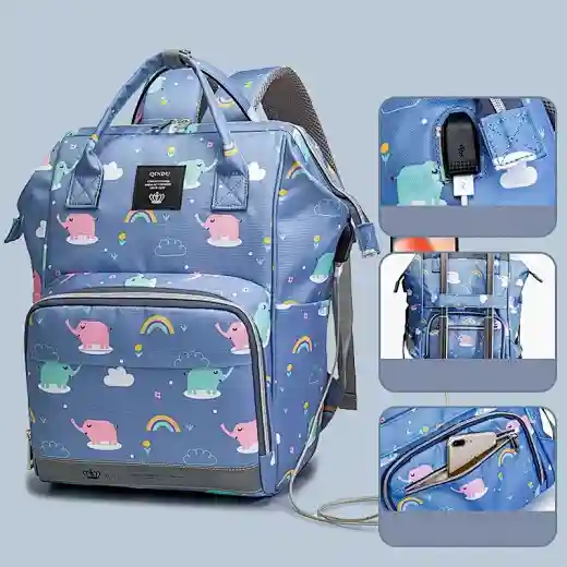 Bolsa de pañales para cochecito de bebé