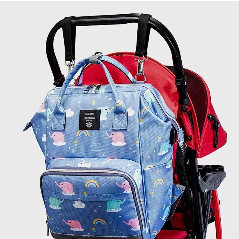 Fashion Mummy Maternity Nappy Bag Brand Baby Travel Backpack Organizer Baby Stroller Diaper Bag