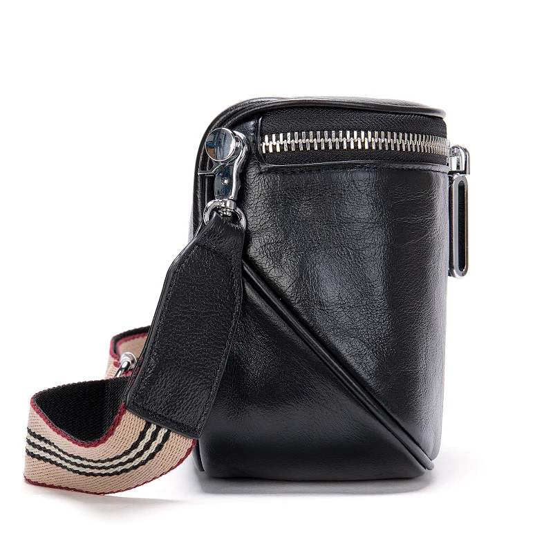 Trends 2021 ideas mature women brand genuine leather dragonfly animal print bags ladies women mini barrel bucket handbags