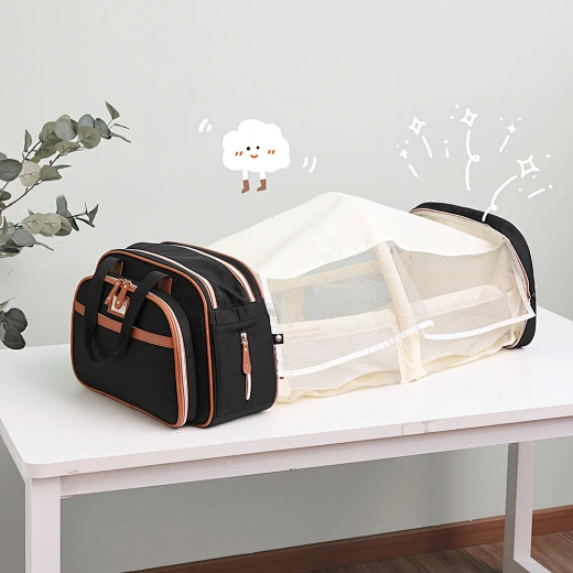 mochila pañalera con cambiador portátil