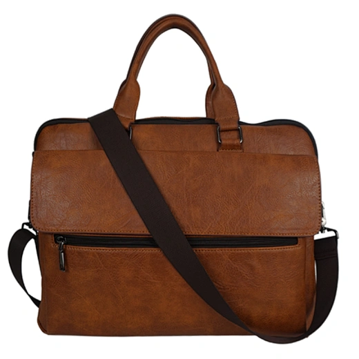 leather custom made briefcase