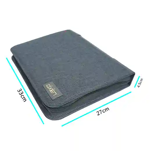 leather folder portfolio
