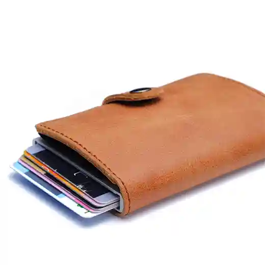 cartera con tarjetero