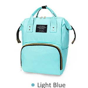 Multifunctional Custom Mom Baby Diaper Bag Large Capacity Mummy Backpack Bags baby organizer bag
