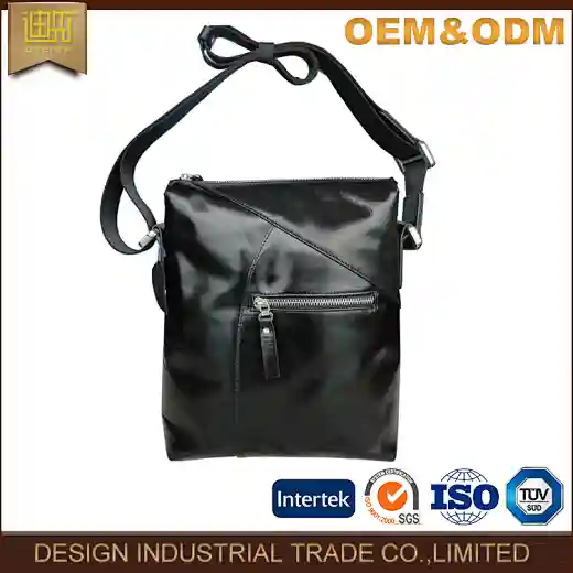 genuine leather messenger bag