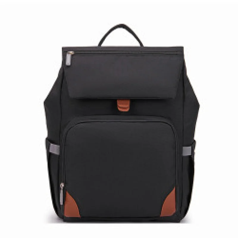 3 In 1 Multifunctional Diaper Bags Water-resistant Nappy Baby Bag Mommy Diaper Backpack Bag With Changing Station Pad
