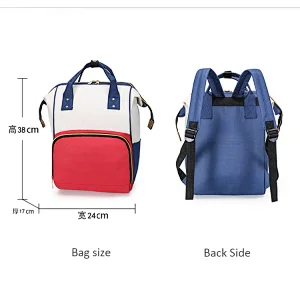 best seller custom trendy new born baby mommy diaper bag backpack with many pockets in guangzhou