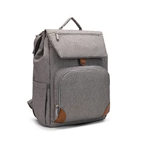 3 In 1 Multifunctional Diaper Bags Water-resistant Nappy Baby Bag Mommy Diaper Backpack Bag With Changing Station Pad