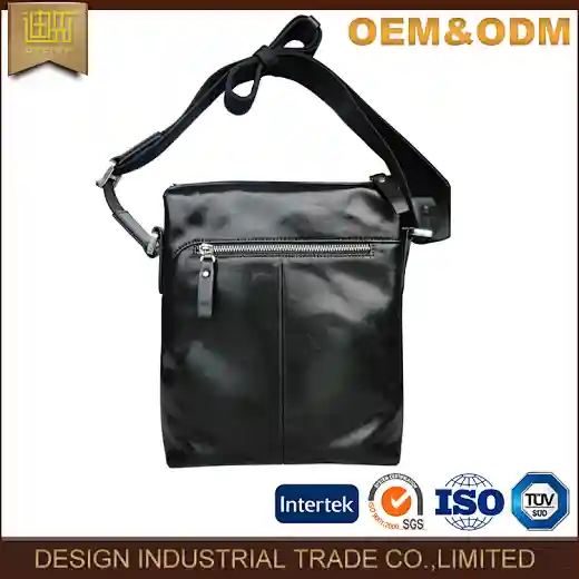 genuine leather messenger bag