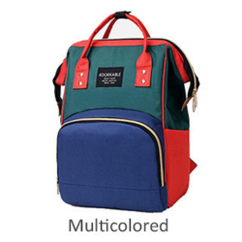 Multifunctional Custom Mom Baby Diaper Bag Large Capacity Mummy Backpack Bags baby organizer bag