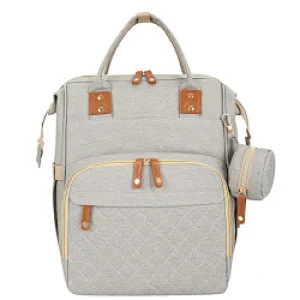 online blank sublimation high quality disgner trending baby backpack diaper bag with interchangable parts