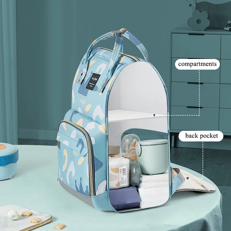 new multifunctional portable best western cloth cute large insert organizer USB mommy baby boy girl diaper bag backpack