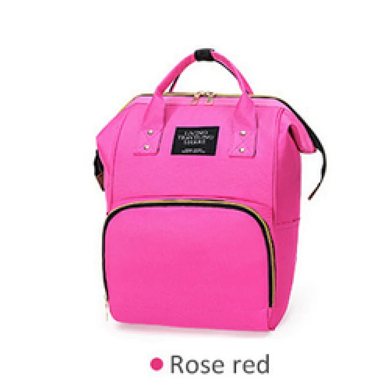 best seller custom trendy new born baby mommy diaper bag backpack with many pockets in guangzhou