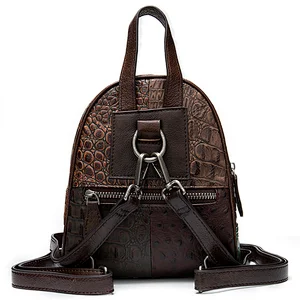 School girls backpack bags custom leather backpacks for women fashionable