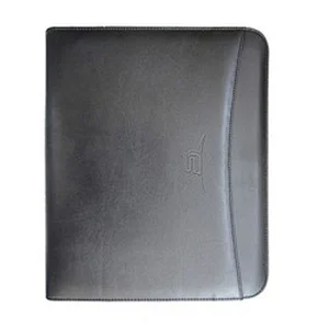 PU Leather Expanding File Portable Accordion Document Folder Organize Black