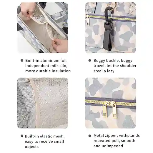 diaper bag with milk powder