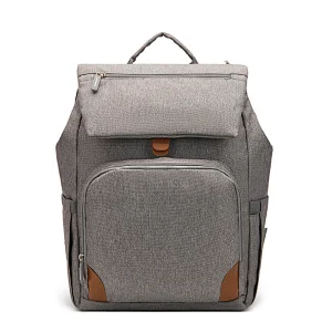 3 In 1 Multifunctional Diaper Bags Water-resistant Nappy Baby Bag Mommy Diaper Backpack Bag With Changing Station Pad
