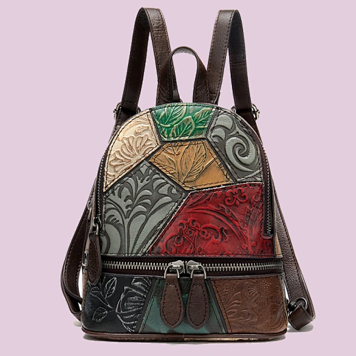 leather backpacks for women