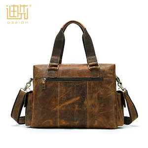 Top grain cowhide leather skin factory high quality genuine handbag