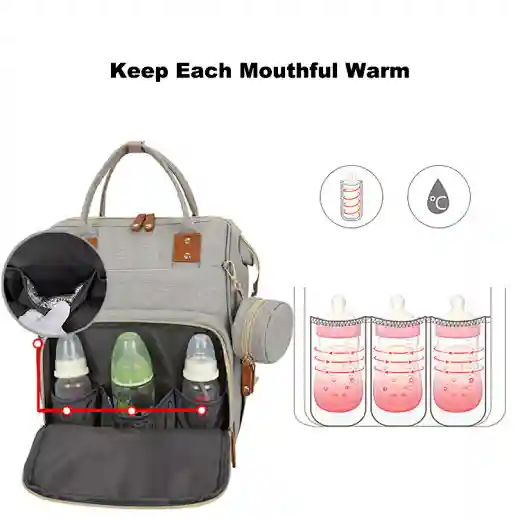 bolsa de pañales mochila bebé