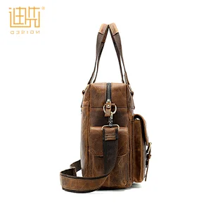 Top grain cowhide leather skin factory high quality genuine handbag
