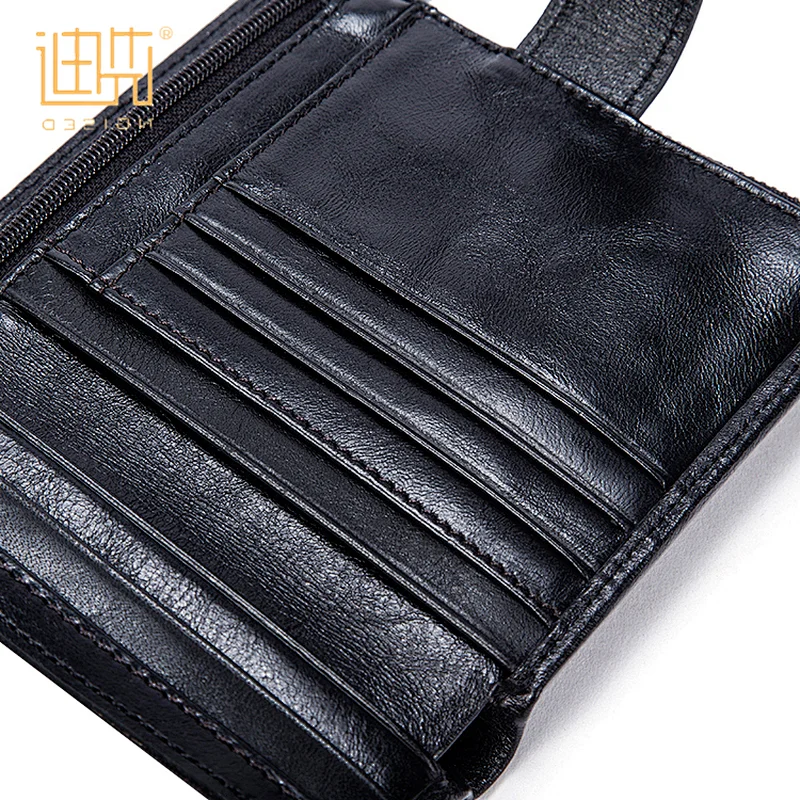 Fashion premium good cowhide leather new wallet purse
