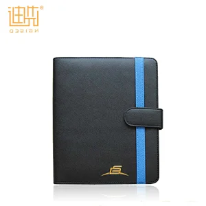 Customized Genuine Leather A5 Notebook Planner Diary Cover Loose Leaf Leather Organizer File Folder Notebook