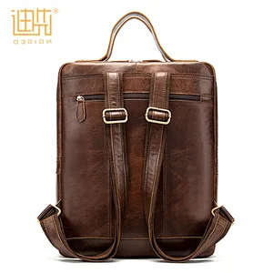 New style etro leather backpack header layer cowhide travel bag men laptop backpack