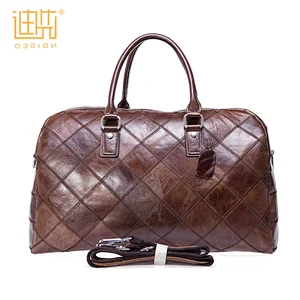 Wholesale Customized Travel Luggage Handbag Duffel Bags on Sale China Design Fashionable Hand Bag Leather High Quallity Daily
