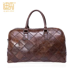 Wholesale Customized Travel Luggage Handbag Duffel Bags on Sale China Design Fashionable Hand Bag Leather High Quallity Daily