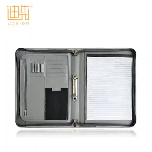 leather binder portfolio