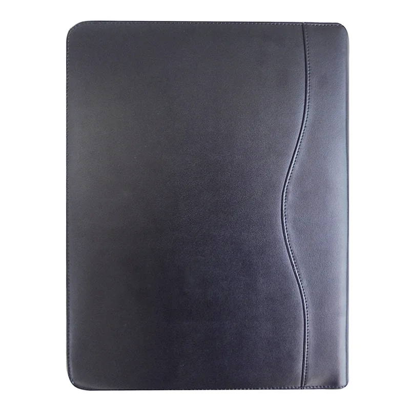Heavy Duty Handmade Executive Notebook Binder Leather Padfolio Organizer Legal Pad Slim Custom Portfolio Planner